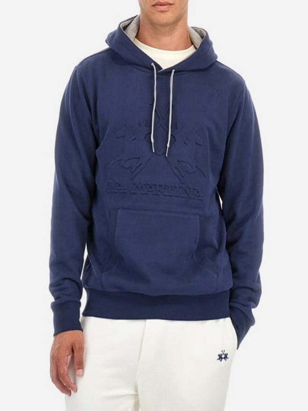 LA MARTINA: スウェット＆セーター online - スウェットシャツ/セーター - ブルー