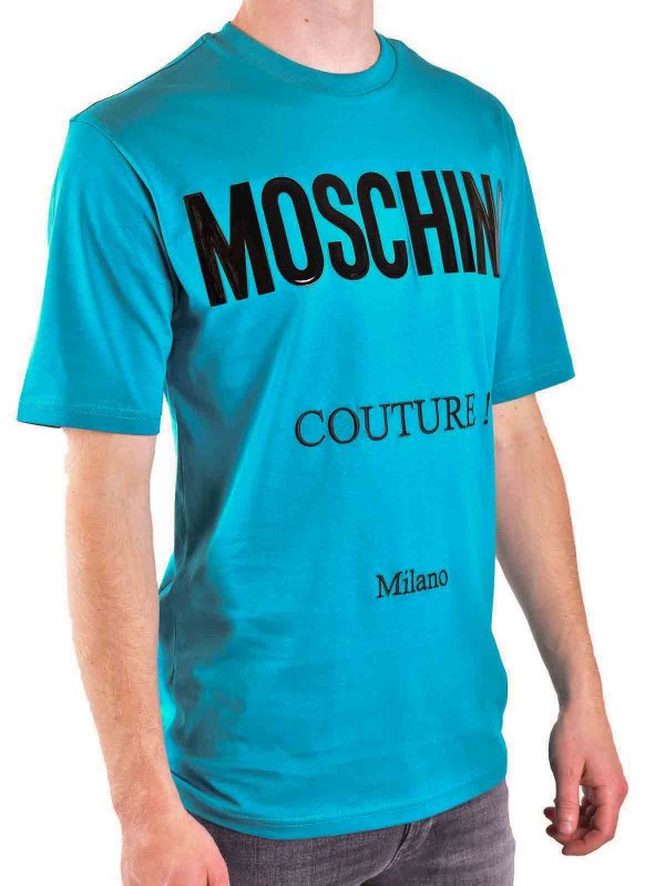 The Best Shops MOSCHINO: Camisetas - Camiseta - Azul