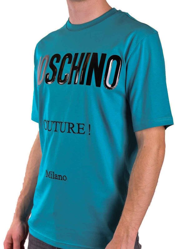 Camiseta - Azul shop online: MOSCHINO