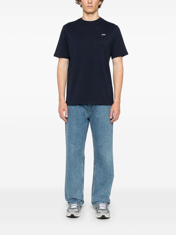 AUTRY: Camisetas online - Camiseta - Azul Oscuro