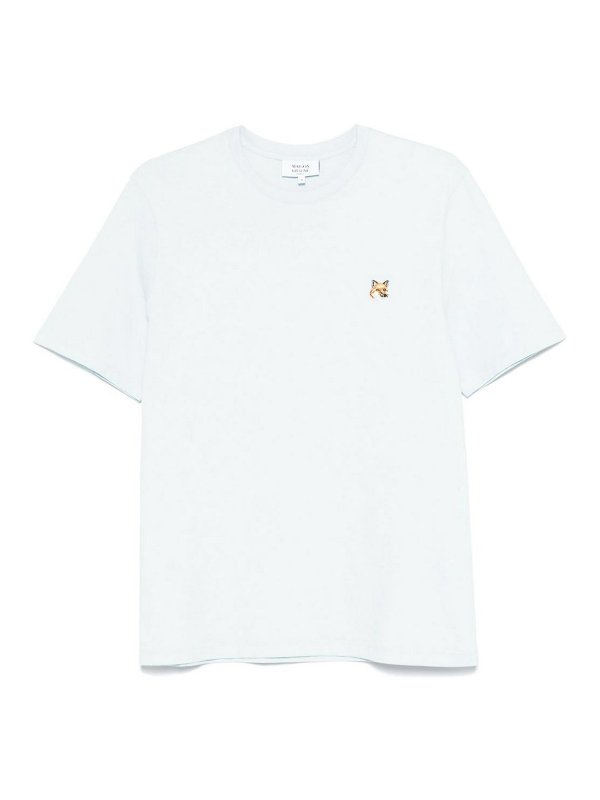 MAISON KITSUNÉ: t-shirt - T-shirt Fox Head-Patch