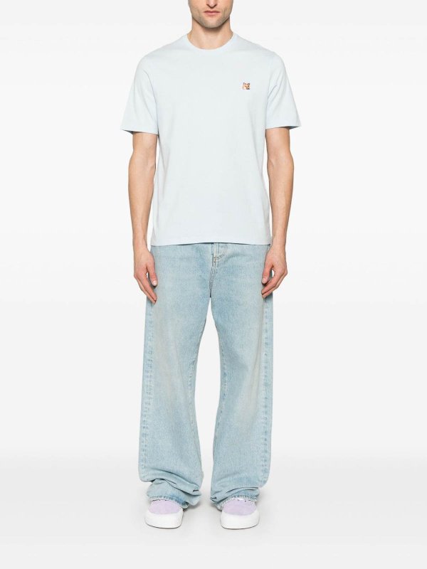 MAISON KITSUNÉ: t-shirt online - T-shirt Fox Head-Patch