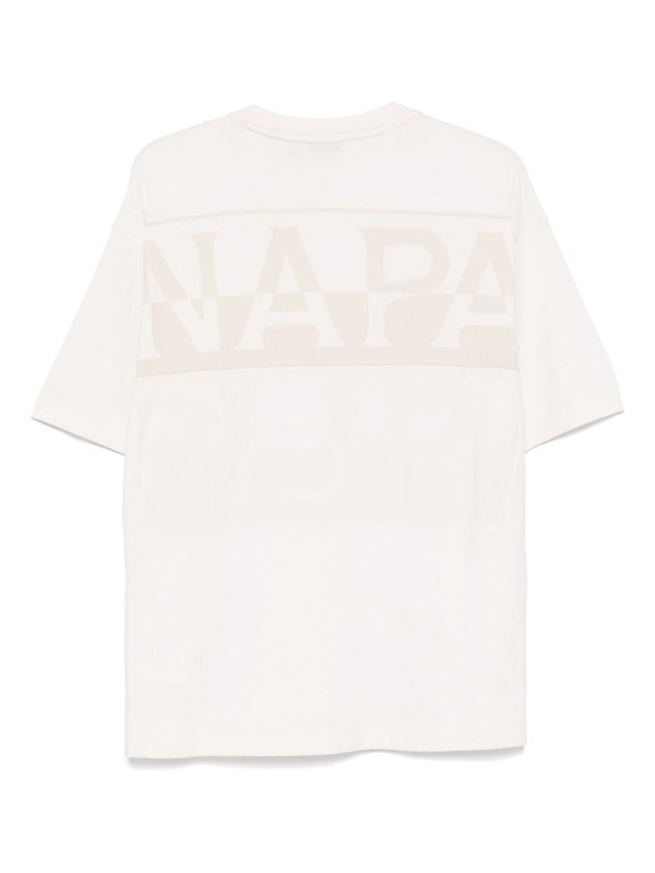 NAPAPIJRI: Camisetas online - Camiseta - Blanco