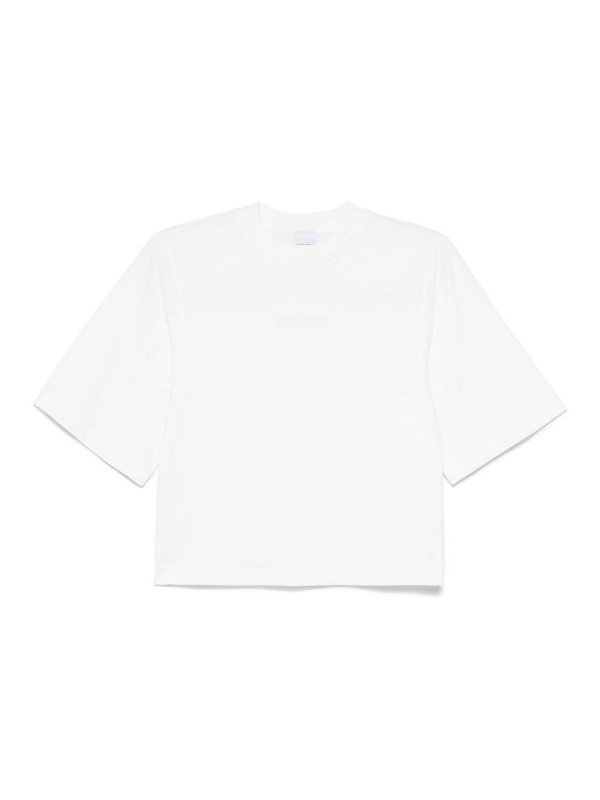 Pinko: T-shirts - T-Shirt - Blanc