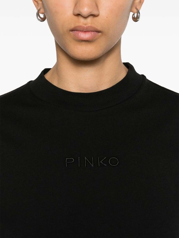 The Best Shops Pinko: T-shirts - T-Shirt - Schwarz