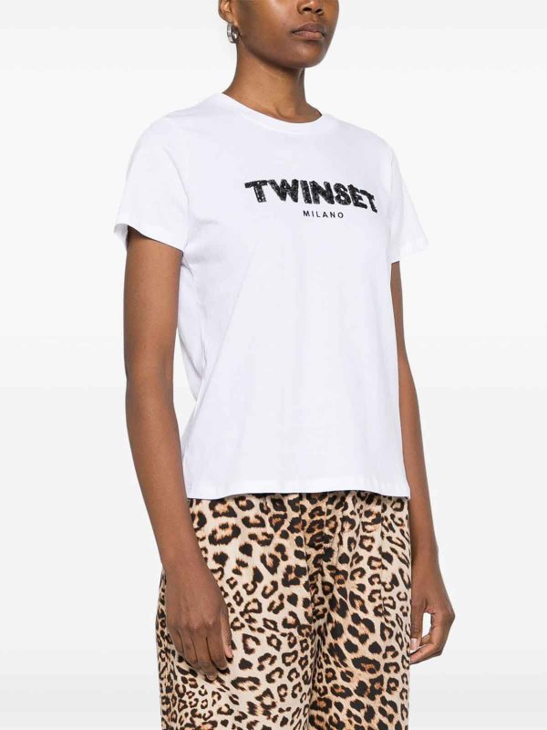 TWINSET: Camisetas online - Camiseta - Blanco