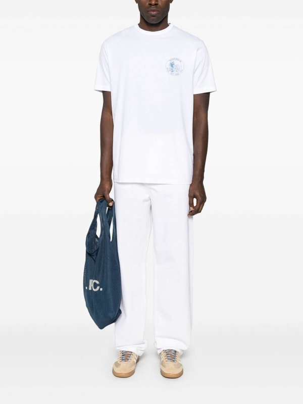 The Best Shops WOOLRICH: T-shirts - T-Shirt - Weiß