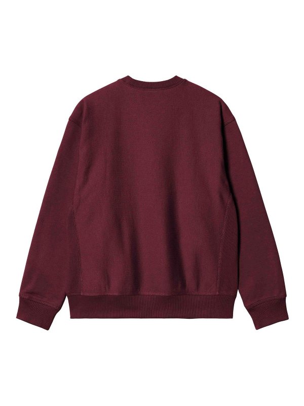 CARHARTT: Sudaderas y suéteres online - Sudadera - Rojo Oscuro