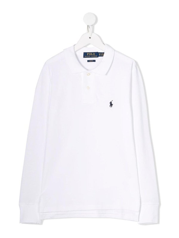 POLO RALPH LAUREN: Poloshirts - Poloshirt - Weiß
