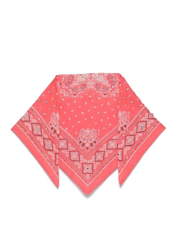 Pinko: Écharpes - Écharpe - Rouge