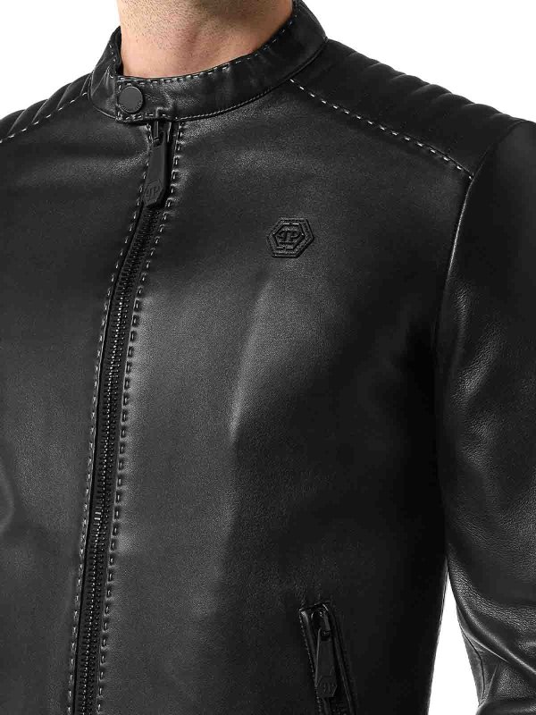 PHILIPP PLEIN: カジュアルジャケット online - カジュアルジャケット - 黒