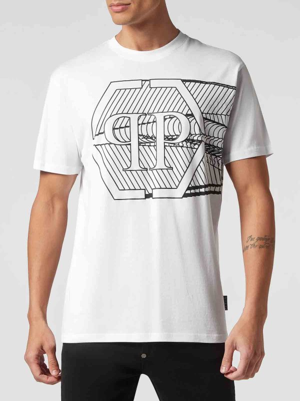 PHILIPP PLEIN: T-shirts online - T-Shirt - Weiß