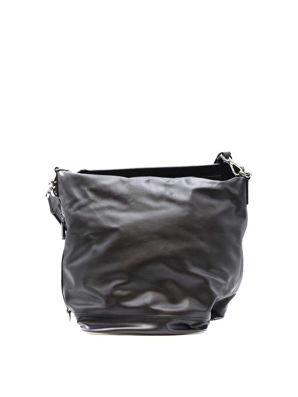 RABANNE: トートバッグ - トートバッグ - 黒