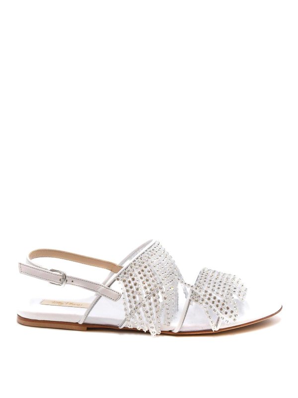 POLLY PLUME: Sandalen - Sandalen - Weiß