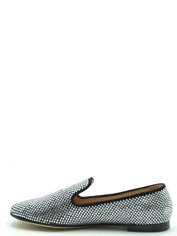 The Best Shops GIUSEPPE ZANOTTI: フラットシューズ - フラットシューズ - 黒