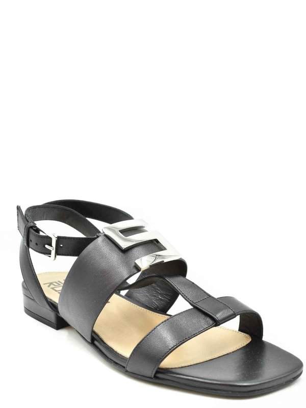 SERGIO ROSSI: Sandales online - Sandales - Noir