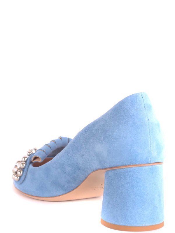 パンプス - ブルー shop online: NINALILOU