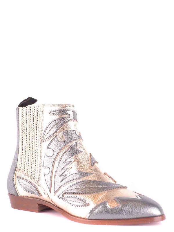 SANTONI: ブーティー online - アンクルブーツ - マルチカラー