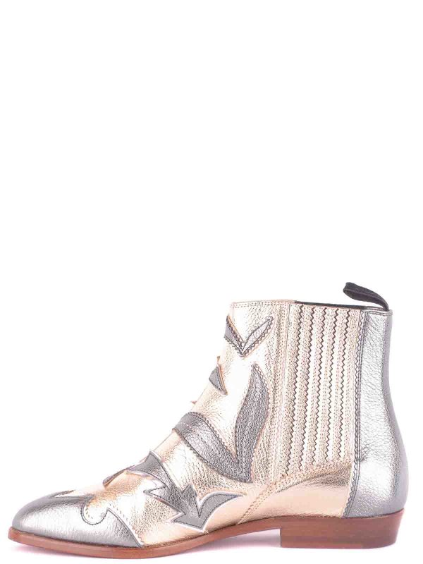 The Best Shops SANTONI: ブーティー - アンクルブーツ - マルチカラー