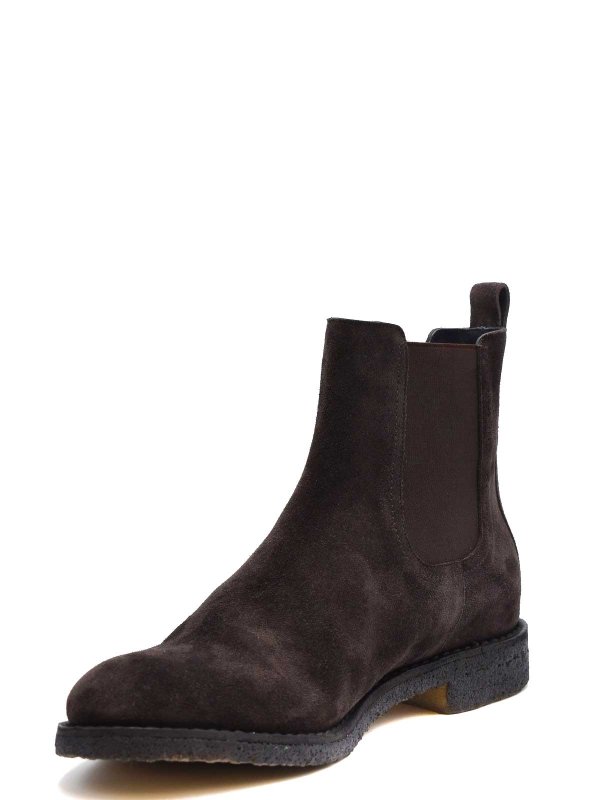 The Best Shops FABRIZIO DEL CARLO: Stiefeletten - Stiefeletten - Braun