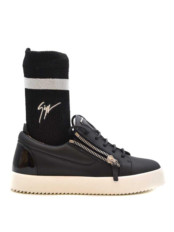 GIUSEPPE ZANOTTI: Chaussures de sport - Baskets - Noir