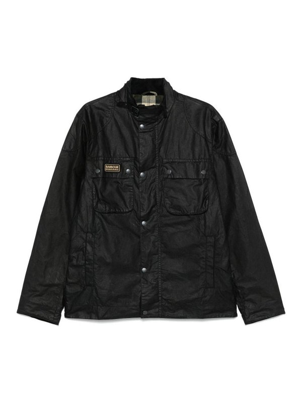 BARBOUR: casual jackets - Giacca Merton Wax