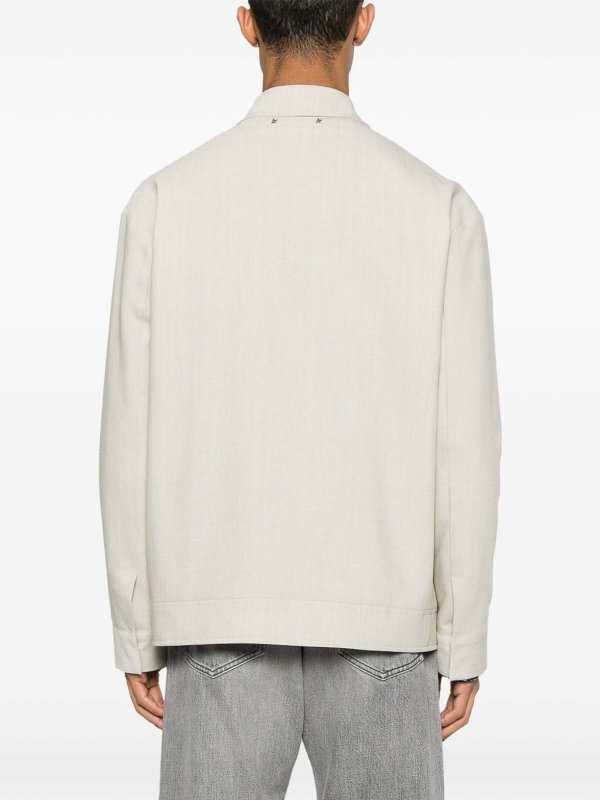 The Best Shops GOLDEN GOOSE: カジュアルジャケット - カジュアルジャケット - ベージュ