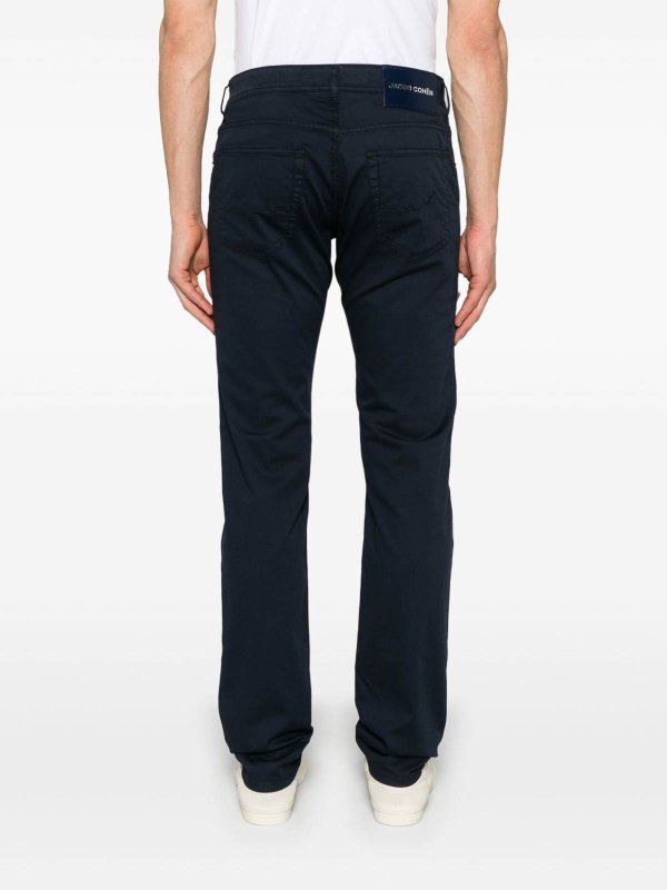 The Best Shops JACOB COHEN: カジュアルトラウザー - カジュアルパンツ - ブルー