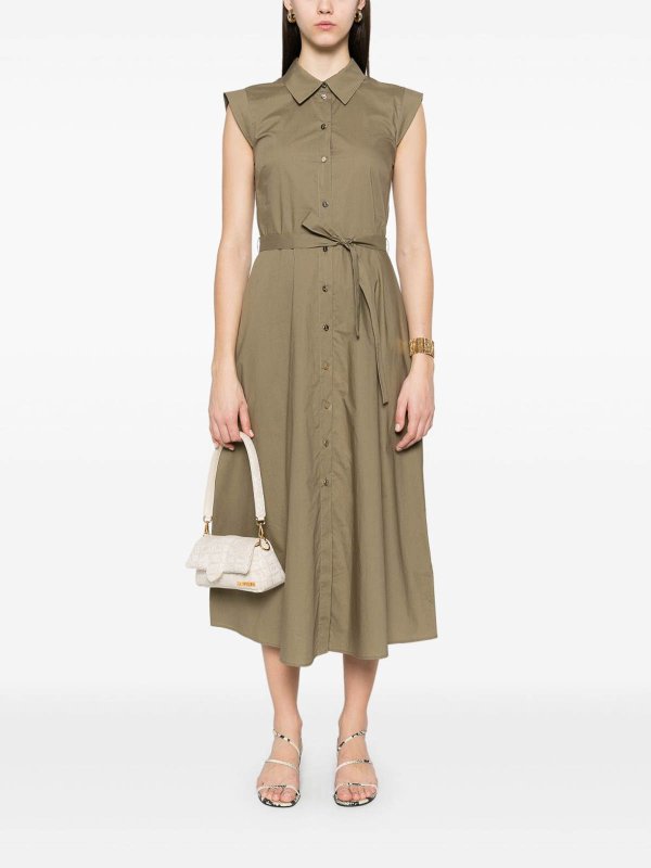 Midi dress in popeline shop online: Liu Jo