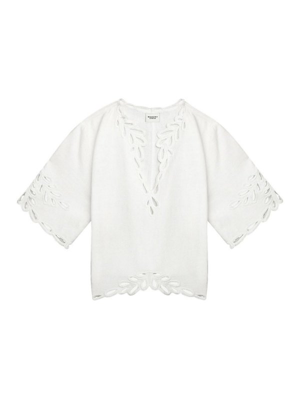 Isabel Marant Etoile: Tops und Tank Tops - Top - Weiß