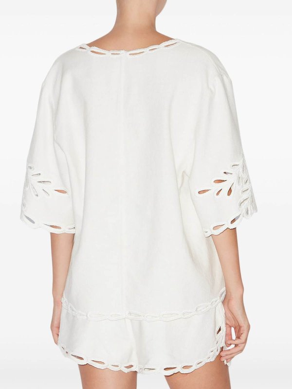 Isabel Marant Etoile: Tops und Tank Tops online - Top - Weiß