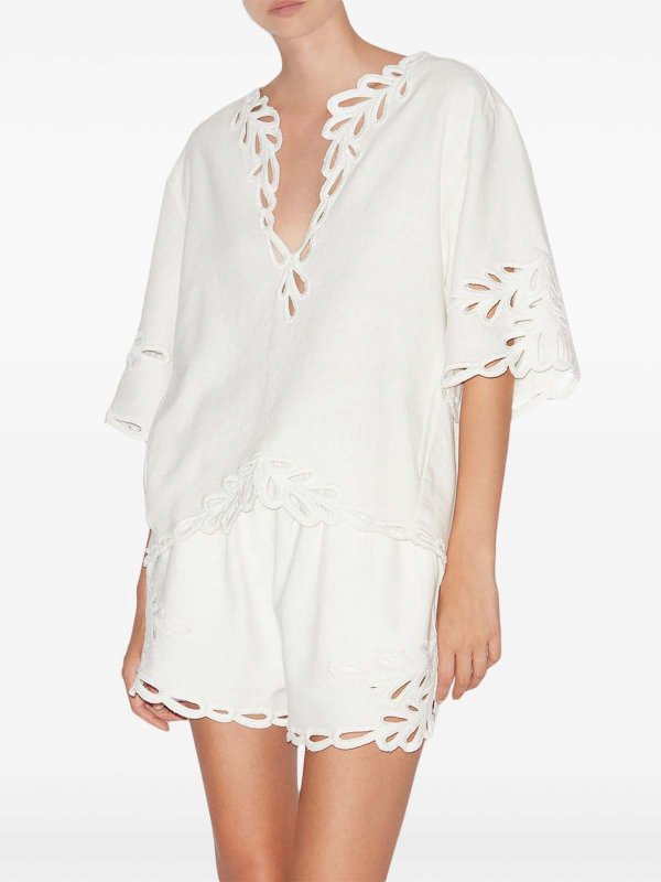 Top - Weiß shop online: Isabel Marant Etoile