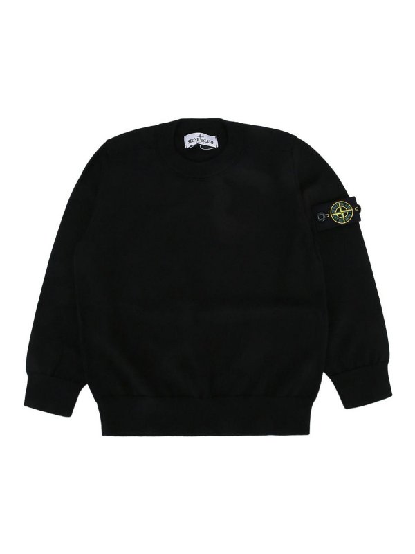 STONE ISLAND: Felpe e maglie - Felpa Con Motivo Compass