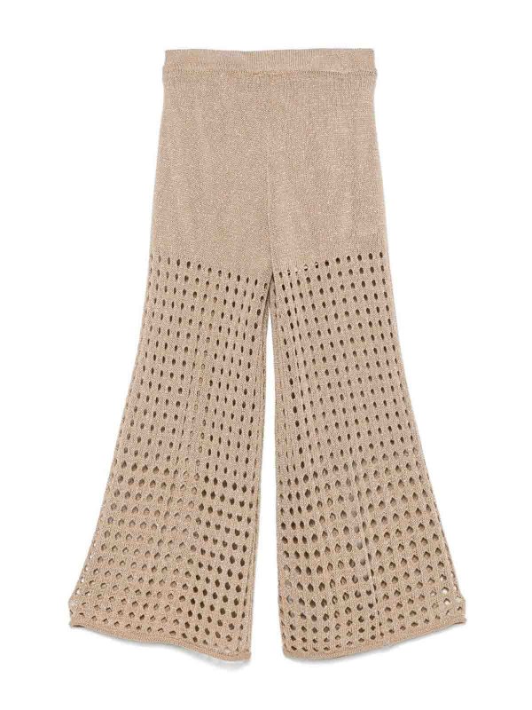 TWINSET: カジュアルトラウザー online - カジュアルパンツ - ブラウン