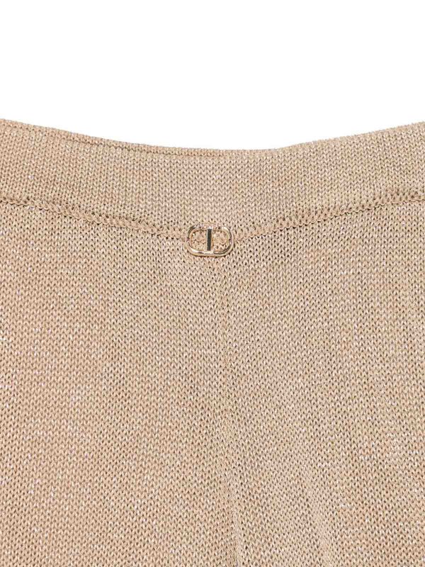 The Best Shops TWINSET: カジュアルトラウザー - カジュアルパンツ - ブラウン