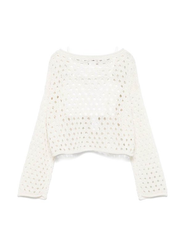 TWINSET: Col bateau online - Pull Col Bateau - Blanc