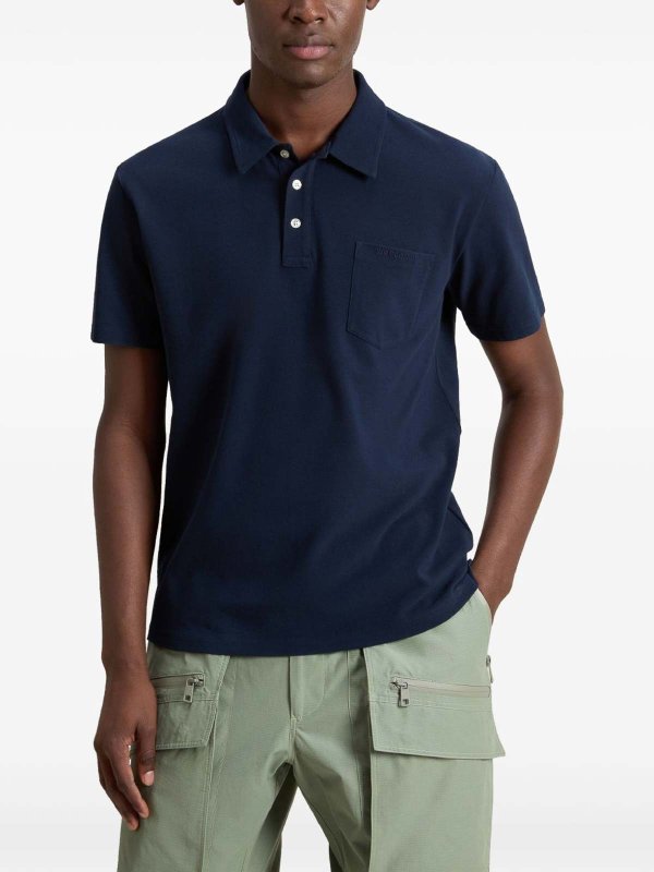 The Best Shops WOOLRICH: ポロシャツ - ブルー