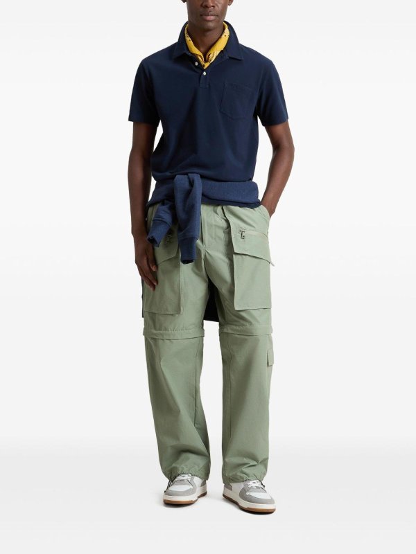 ポロシャツ shop online ポロシャツ - ブルー