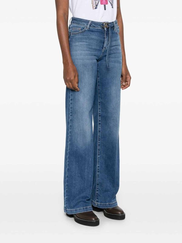 Liu Jo: Jeans évasés online - Jean Bootcut - Bleu