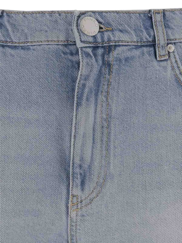 The Best Shops Pinko: Trousers Shorts - Shorts Denim