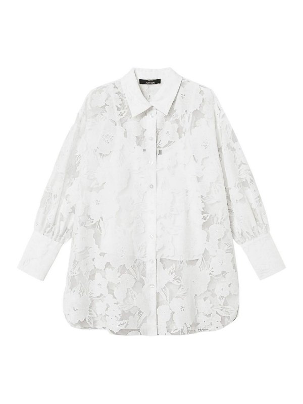 TWINSET: シャツ - シャツ - 白