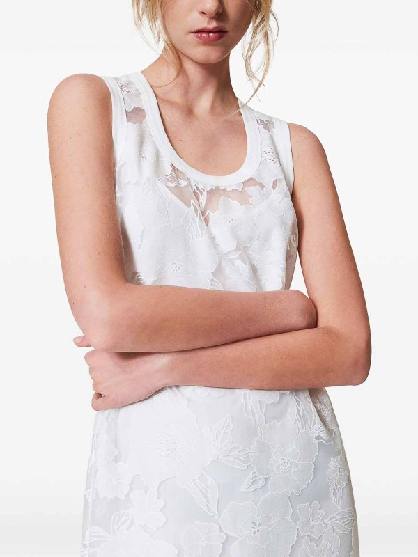 TWINSET: Maxikleider online - Maxikleid - Weiß