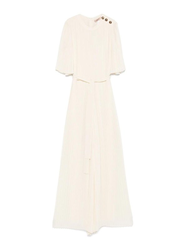 TWINSET: ジャンプスーツ - ジャンプスーツ - ベージュ