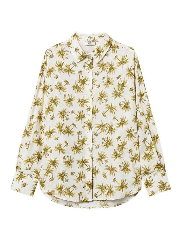 TWINSET: Hemden - Hemd - Weiß