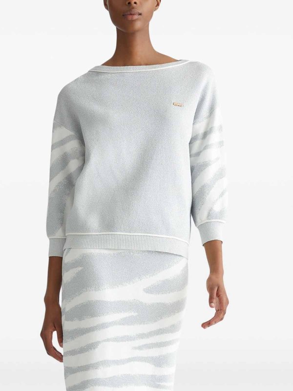 Liu Jo: ボートネック online - ボートネック - グレー