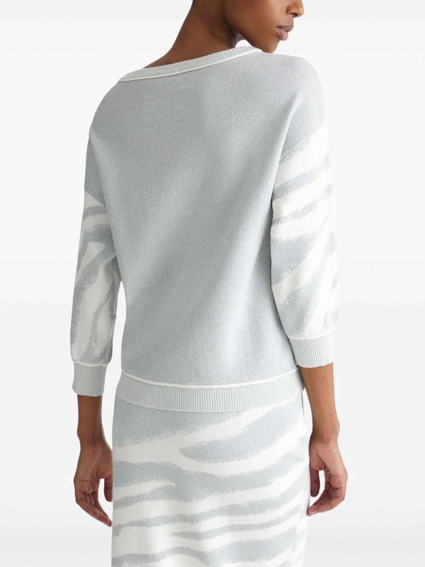 The Best Shops Liu Jo: ボートネック - ボートネック - グレー