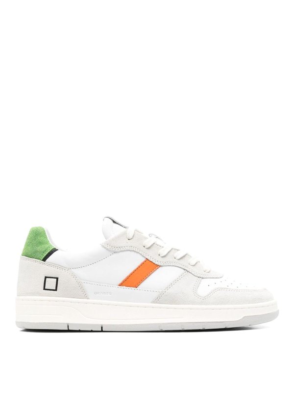 D.A.T.E.: Sneaker - Sneaker - Weiß