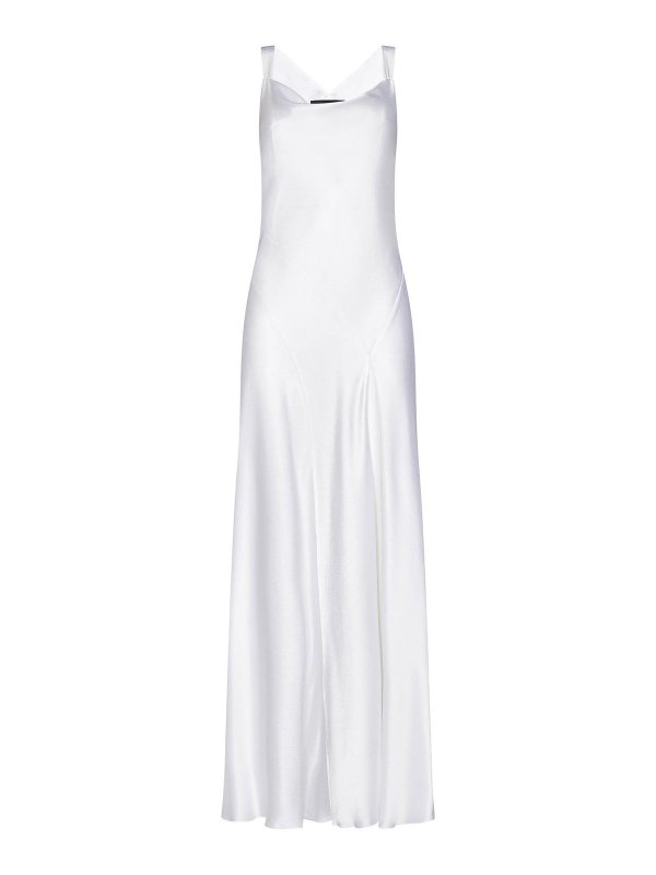ALBERTA FERRETTI: マキシドレス - マキシドレス - 白