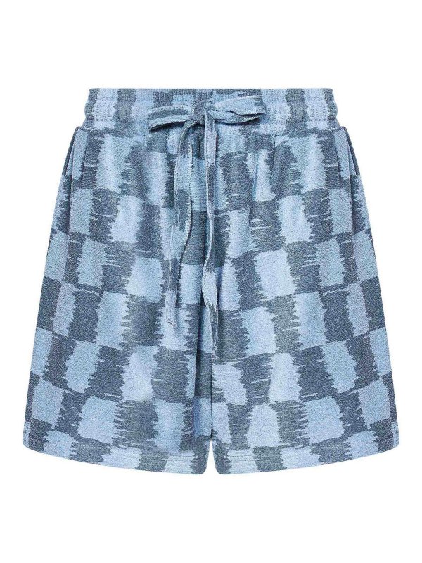 BONSAI: トラウザーショーツ - ショートパンツ - ブルー