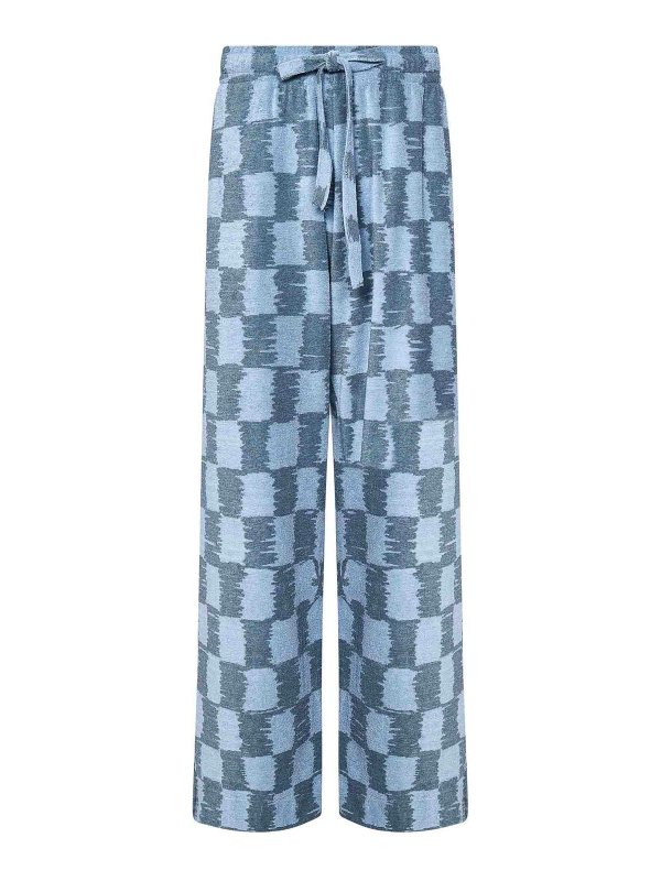 BONSAI: カジュアルトラウザー - カジュアルパンツ - ブルー